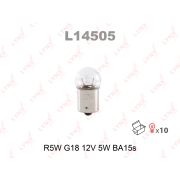 Лампа R5W 12V BA15S LYNXauto L14505 L14505