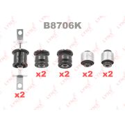 Комплект сайлентблоков рычагов подвески | зад | B8706K