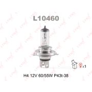 Лампа H4 12V 60/55W P43T LYNXauto  L10460 L10460