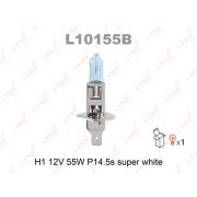 Лампа H1 12V 55W P14.5S SUPER WHITE L10155B