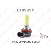Лампа H9 12V 35W PGJ19-5 YELLOW L10935Y