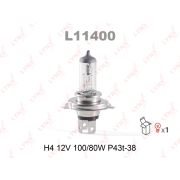 Лампа H4 12V 100/80W P43T-38 L11400