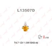 Лампа накаливания панели приборов T4.7 12V 1.5W BX8.4d L13507D