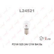 Лампа P21W 24V BA15S HCV L24521