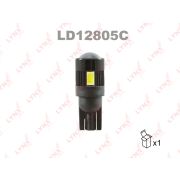 Лампа светодиодная LED W5W T10 12V W2,1x9,5d SMDx6 7200K CANbus LD12805C